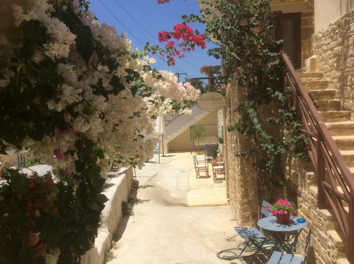 Kritikies Kydonia Villa Pitsidia Bagian luar foto